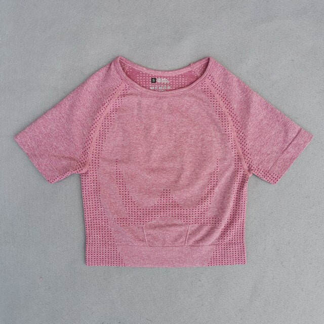 Seamless Short Sleeve 2PC Set