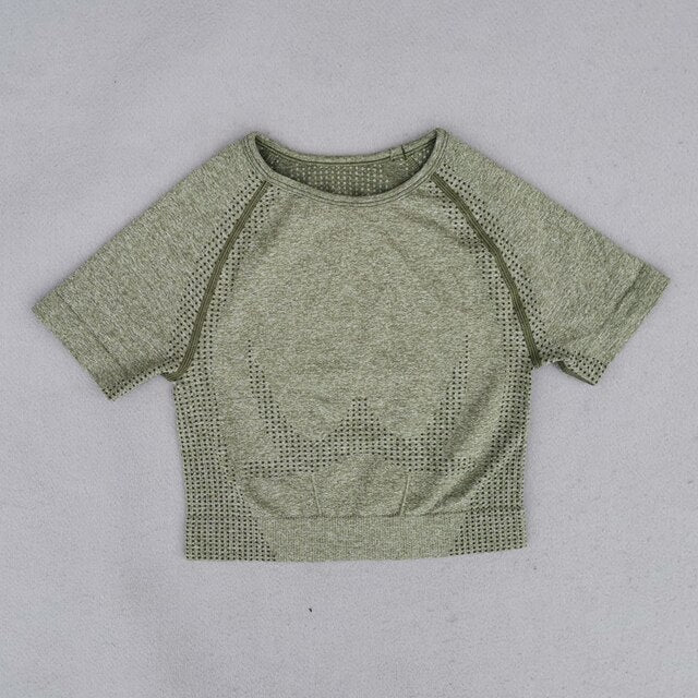 Seamless Short Sleeve 2PC Set