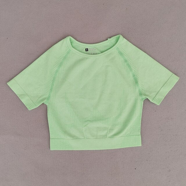 Seamless Short Sleeve 2PC Set