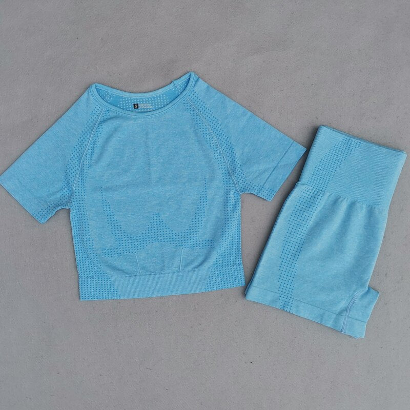 Seamless Short Sleeve 2PC Set