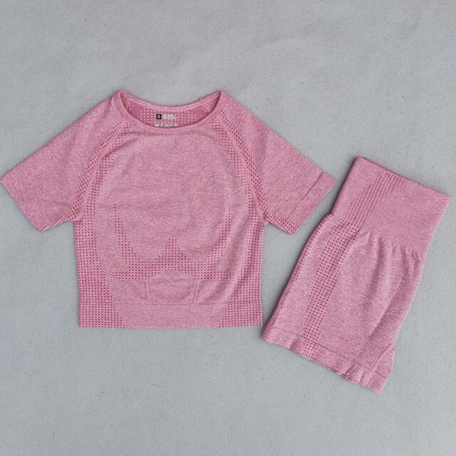 Seamless Short Sleeve 2PC Set