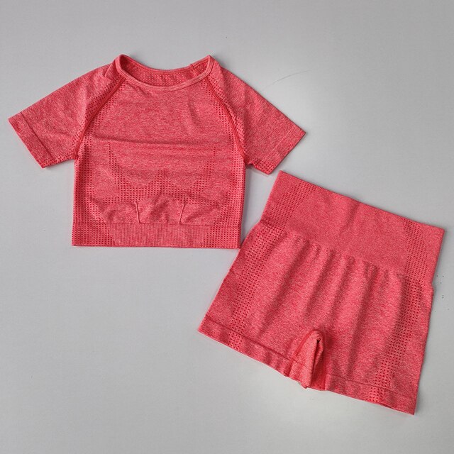 Seamless Short Sleeve 2PC Set