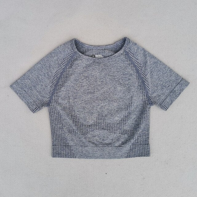 Seamless Short Sleeve 2PC Set