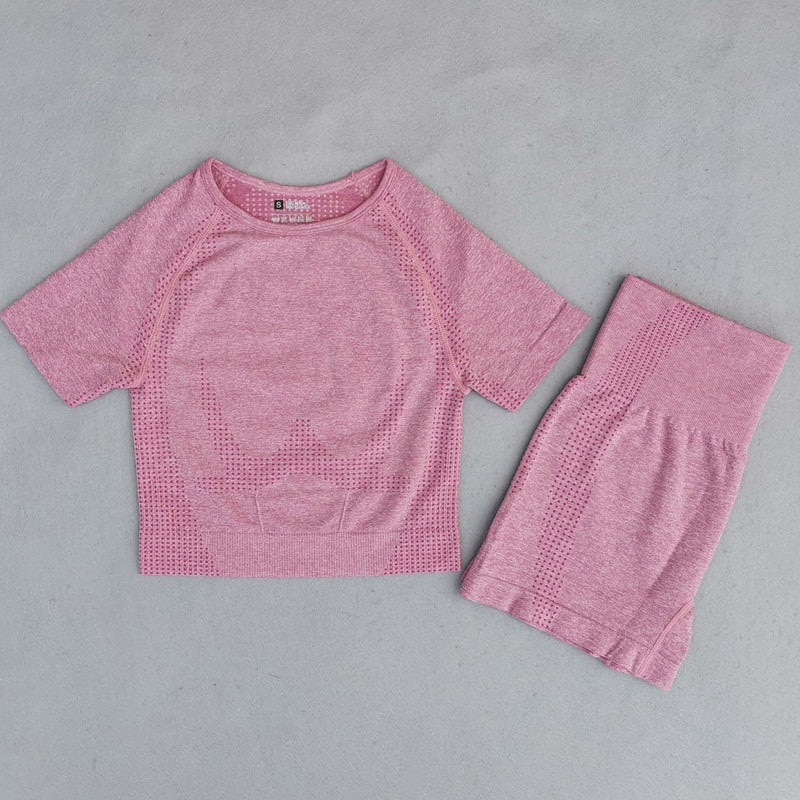 Seamless Short Sleeve 2PC Set