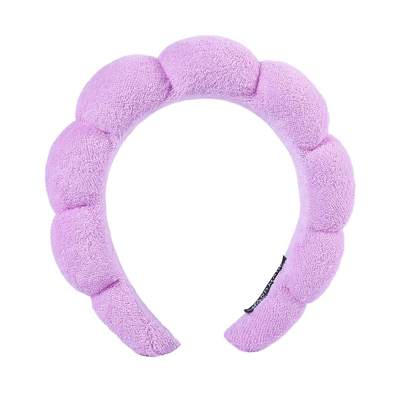 Puffy Headband Makeup Bubble