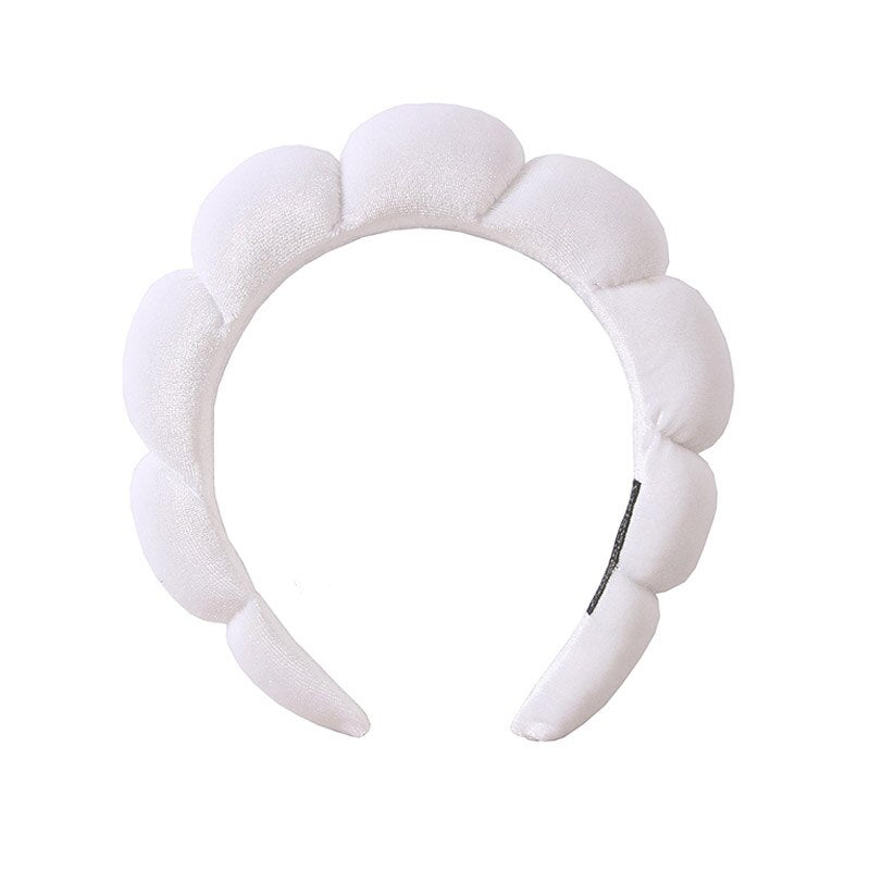 Puffy Headband Makeup Bubble