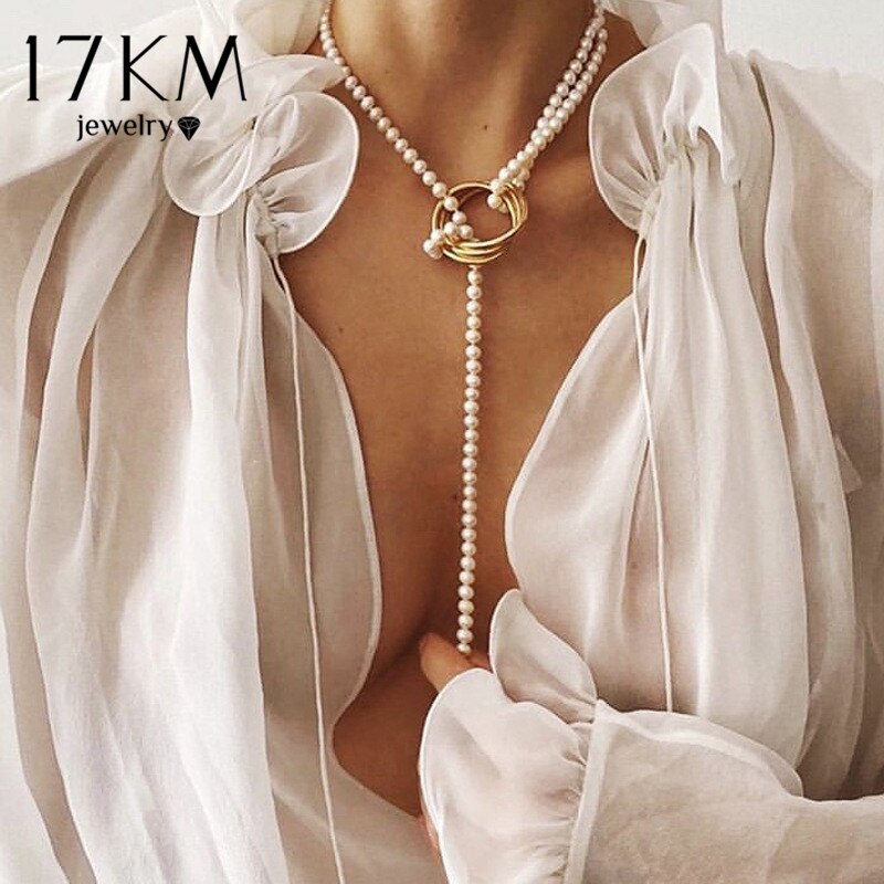 Vintage Multi-Layer Pearl Necklace